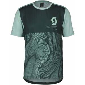 Scott Trail Vertic S/SL Men's Shirt Aruba Green/Mineral Green M Tričko