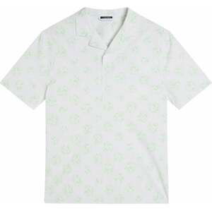 J.Lindeberg Resort Regular Fit Shirt Print White Sphere Dot M