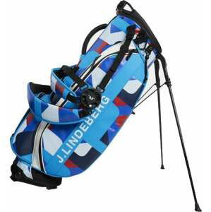 J.Lindeberg Play Stand Bag Print Brilliant Blue Big Bridge Stand Bag