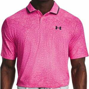 Under Armour Men's UA Iso-Chill Polo Pink Shock/Midnight Navy 2XL