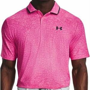 Under Armour Men's UA Iso-Chill Polo Pink Shock/Midnight Navy M