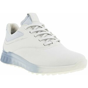 Ecco S-Three Womens Golf Shoes White/Dusty Blue/Air 38