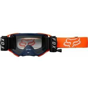 FOX Airspa Stray Roll Off Goggles Midnight