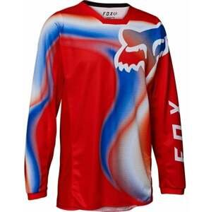 FOX Youth 180 Toxsyk Jersey Fluo Red S Motokrosový dres