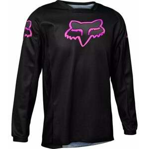FOX Youth Girls Blackout Jersey Black/Pink S Motokrosový dres