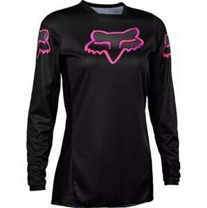 FOX 180 Blackout Womens Jersey Black/Pink XS Motokrosový dres