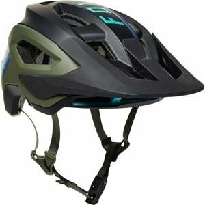 FOX Speedframe Pro Blocked Helmet Vojenská zelená L Prilba na bicykel