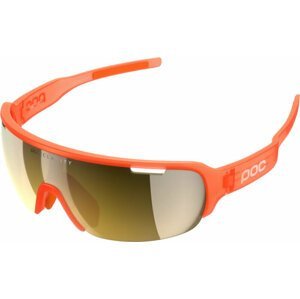 POC DO Half Fluorescent Orange Translucent/Violet Gray Cyklistické okuliare