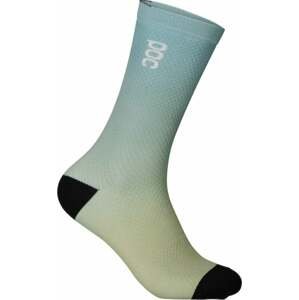 POC Essential Print Sock Gradient Mineral Blue L Cyklo ponožky