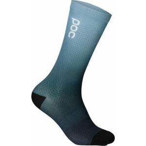 POC Essential Print Sock Gradient Turmaline Navy L Cyklo ponožky