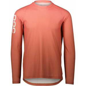 POC Essential MTB Lite LS Jersey Gradient Ammolite Coral L