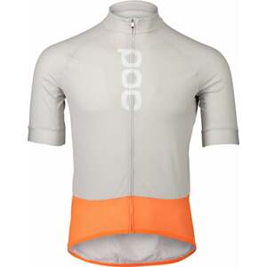 POC Essential Road Logo Jersey Granite Grey/Zink Orange XL