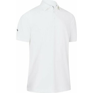 Callaway Swingtech Solid Mens Polo Shirt Bright White S