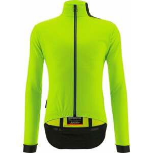 Santini Vega Multi Jacket with Hood Verde Fluo XXL