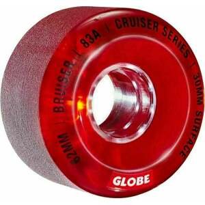 Globe Bruiser Cruiser Skateboard Wheel 62 mm Clear Red