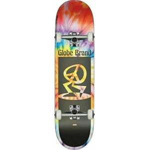 Globe Peace Man Mid Kids Complete Skateboard Skateboard