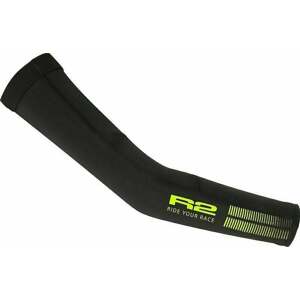 R2 Rupet Arm Warmers Black/Neon Yellow L