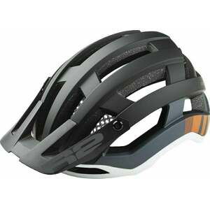 R2 Cross Helmet Black/Gray/White/Orange S