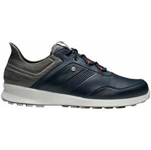 Footjoy Stratos Mens Golf Shoes Navy/Grey/Beige 40