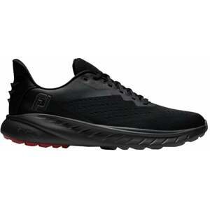 Footjoy Flex XP Mens Golf Shoes Black/Red 40,5