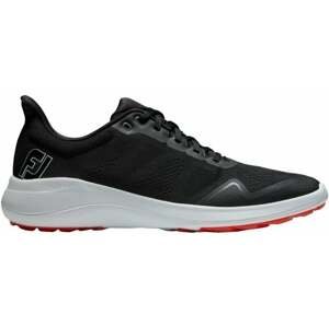 Footjoy Flex Mens Golf Shoes Black/White/Red 47