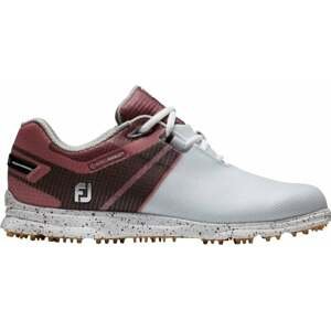 Footjoy Pro SL Sport Womens Golf Shoes White/Black/Burgundy 36,5