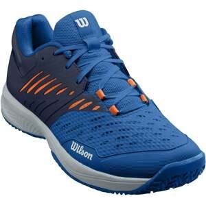 Wilson Kaos Comp 3.0 Mens Tennis Shoe Classic Blue/Peacoat/Orange Tiger 45 1/3 Pánska tenisová obuv