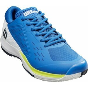 Wilson Rush Pro Ace Clay Mens Tennis Shoe Lapis Blue /White/Safety Yellow 42 2/3 Pánska tenisová obuv
