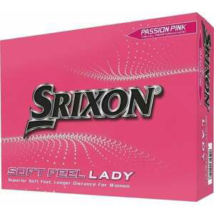 Srixon Soft Feel Lady 8 Golf Balls Passion Pink