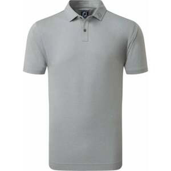 Footjoy Self Collar Mens Polo Shirt Grey 2XL