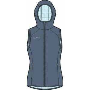 Rock Experience Golden Gate Hoodie Padded Woman Vest China Blue/Quiet Tide L Outdoorová vesta