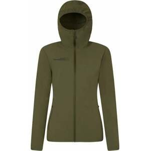 Rock Experience Solstice 2.0 Hoodie Softshell Woman Jacket Olive Night S