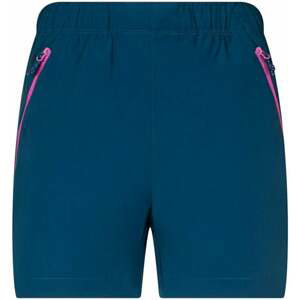 Rock Experience Powell 2.0 Shorts Woman Pant Moroccan Blue/Super Pink S Outdoorové šortky