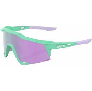 100% Speedcraft Soft Tact Mint/HiPER Lavender Mirror Lens