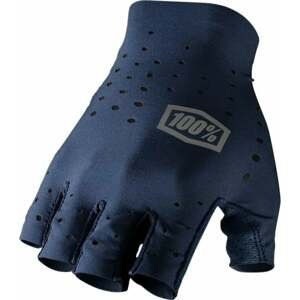 100% Sling Bike Short Finger Gloves Navy L Cyklistické rukavice