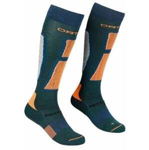 Ortovox Ski Rock'N'Wool Long Socks M Pacific Green 45-47 Lyžiarske ponožky