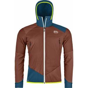 Ortovox Swisswool Col Becchei Hybrid Jacket M Clay Orange XL