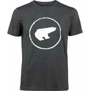 Eisbär Stamp T-Shirt Unisex Dark Grey/White Meliert S