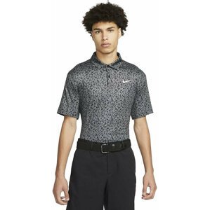 Nike Dri-Fit Tour Mens Camo Golf Polo Iron Grey/White S