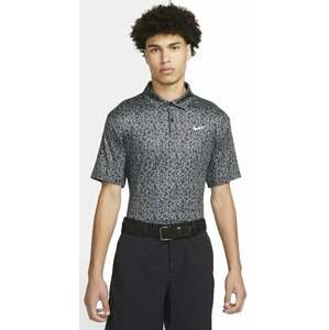 Nike Dri-Fit Tour Mens Camo Golf Polo Iron Grey/White XL