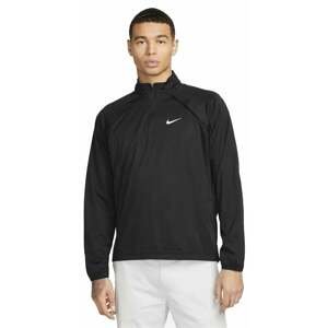 Nike Repel Tour Mens 1/2-Zip Golf Jacket Black/White L