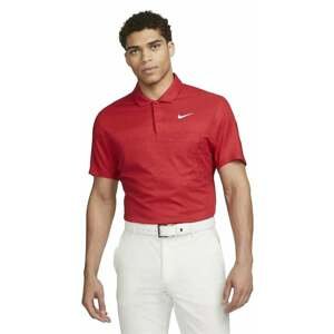 Nike Dri-Fit ADV Tiger Woods Mens Golf Polo Gym Red/University Red/White 2XL