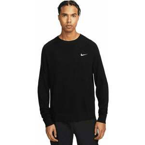 Nike Tiger Woods Knit Crew Mens Sweater Black/White M