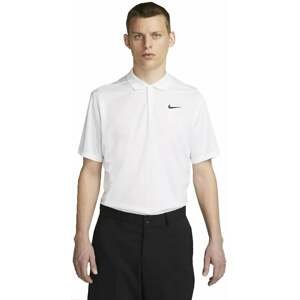 Nike Dri-Fit Victory+ Mens Golf Polo White/Black L