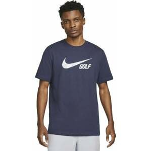 Nike Swoosh Mens Golf T-Shirt Midnight Navy M
