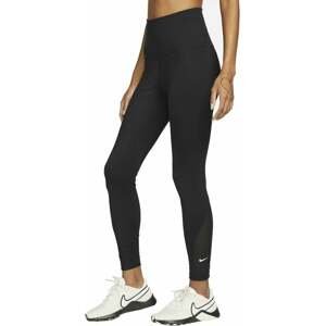 Nike Dri-Fit One Womens High-Waisted 7/8 Leggings Black/White XS Fitness nohavice