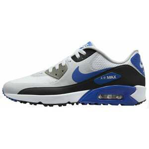 Nike Air Max 90 G Mens Golf Shoes White/Black/Photon Dust/Game Royal 42