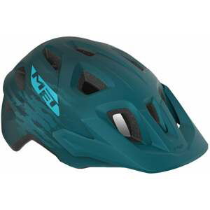 MET Echo Petrol Blue/Matt S/M (52-57 cm) Prilba na bicykel