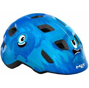 MET Hooray Blue Monsters/Glossy XS (46-52 cm) Detská prilba na bicykel