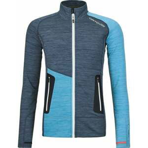 Ortovox Fleece Light Jacket W Deep Ocean Blend M Outdoorová mikina